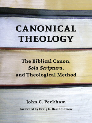 cover image of Canonical Theology